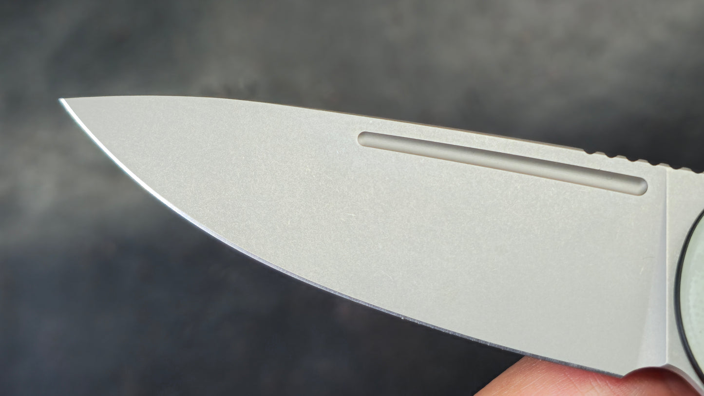 WEKNIFE Saakshi Flipper Knife G10 Handle 3.30" CPM 20CV Blade (NEW)