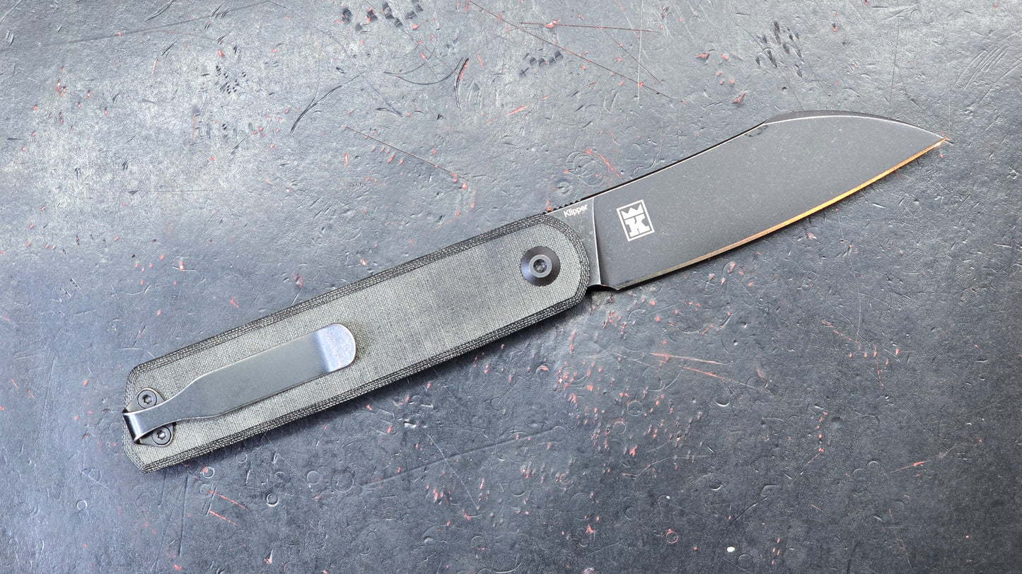Kizer Klipper Micarta Handle 3.15 In 154CM (NEW)