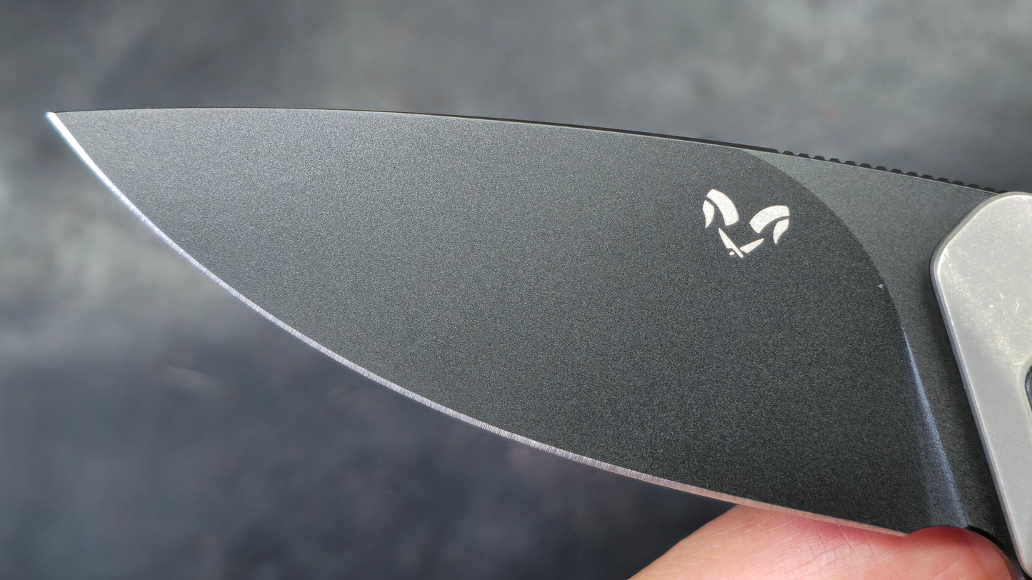 Damned Designs Invictus Liner Lock Knife SW Titanium 3.25" SW S35VN (NEW)
