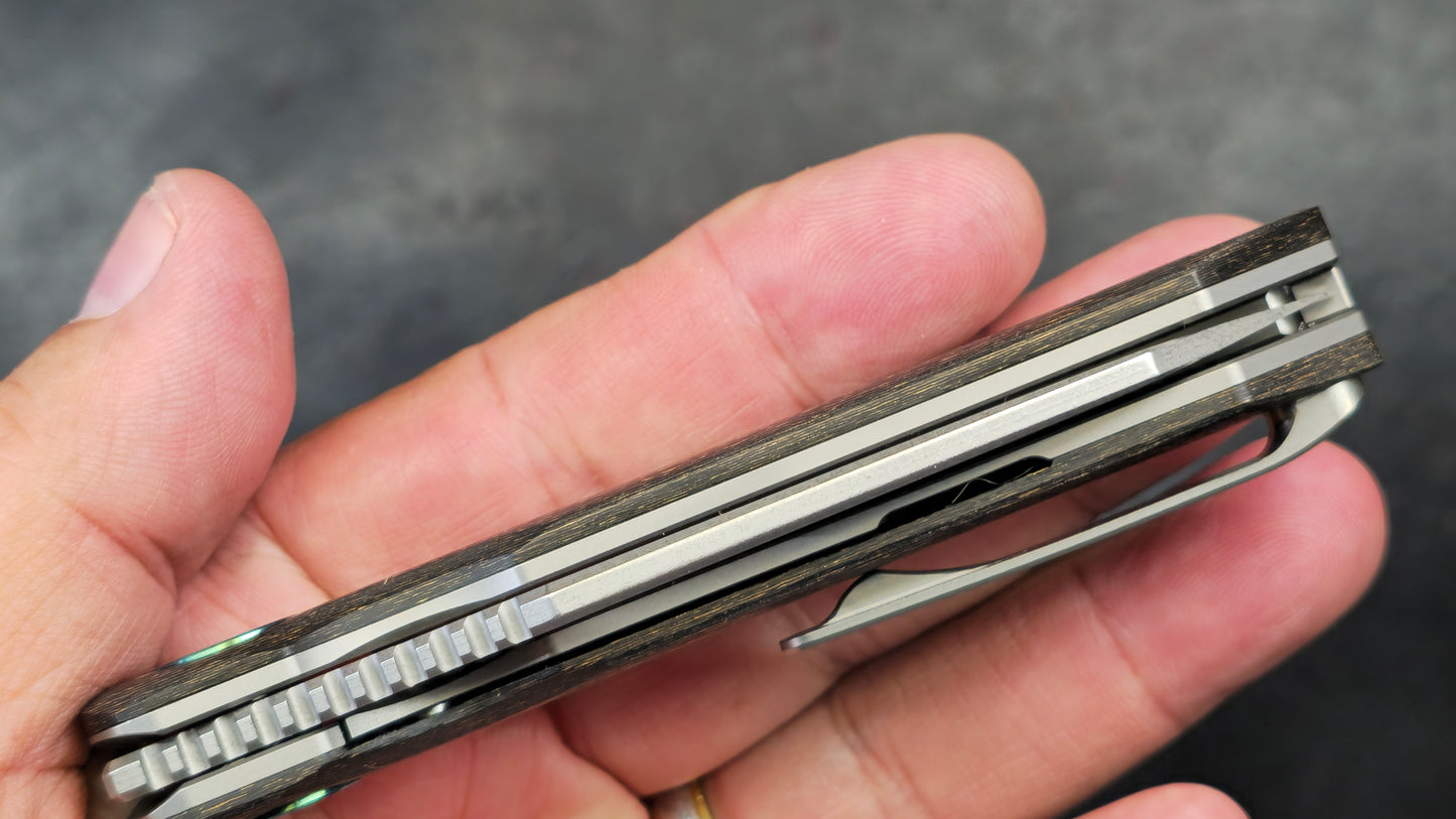 TWOSUN TS587 TC4 Carbon Fiber M390 (NEW)