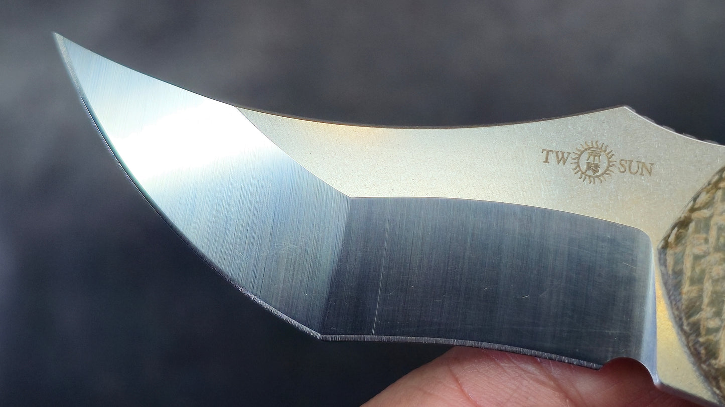 TWOSUN TS235 Micarta 14C28N (NEW)
