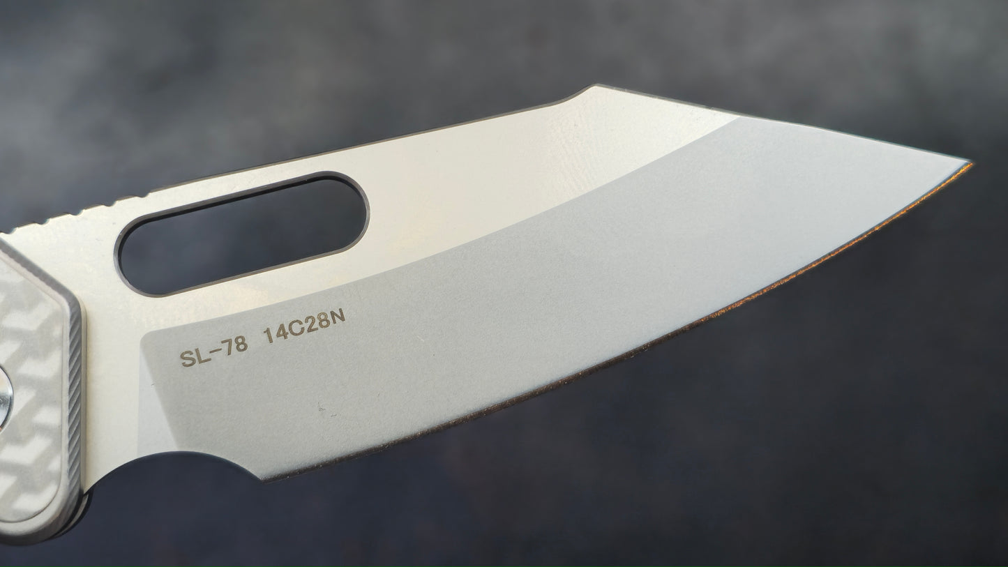 Sixleaf SL-78 Titanium Handle 14C28N Blade (NEW)