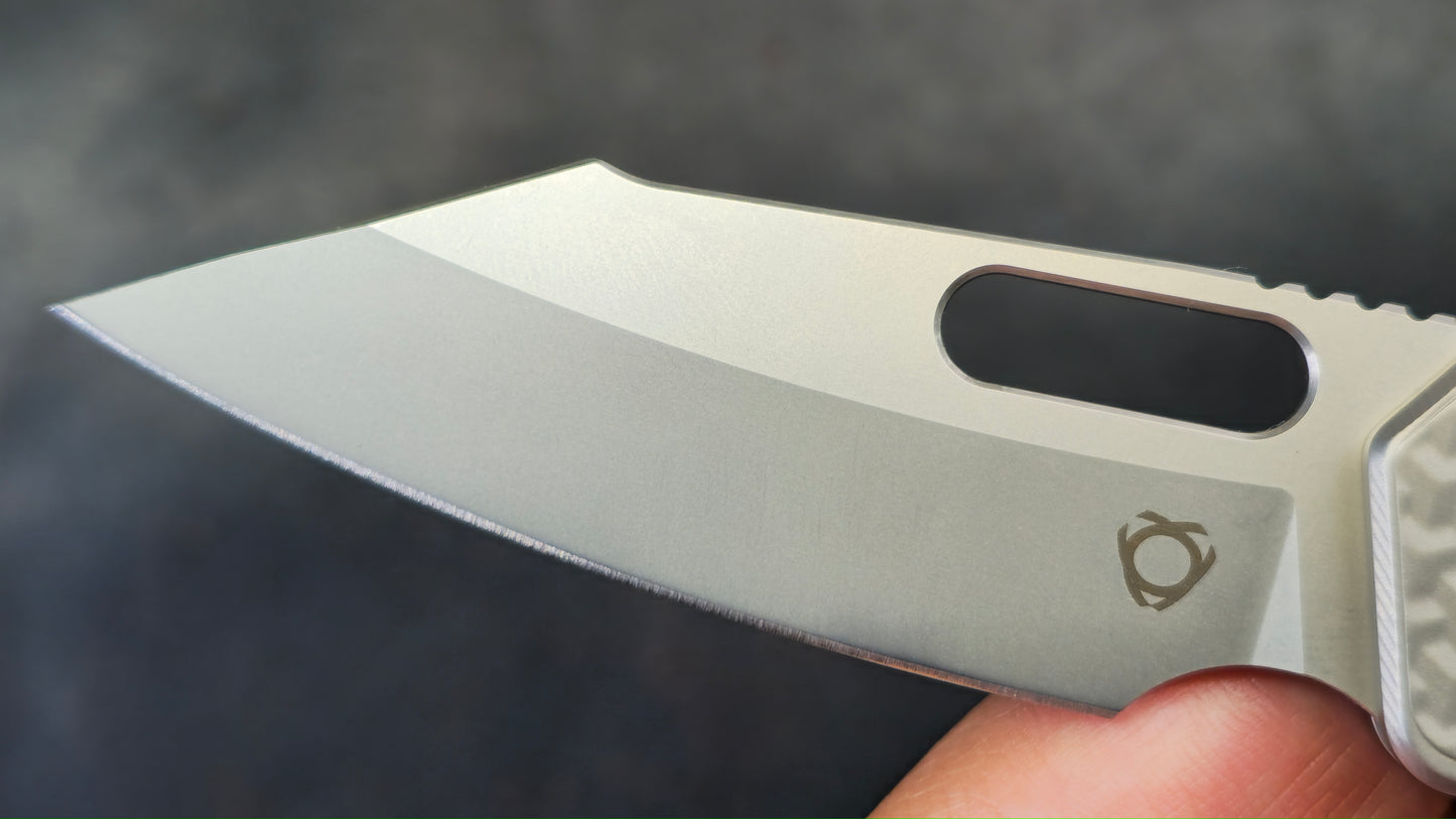 Sixleaf SL-78 Titanium Handle 14C28N Blade (NEW)