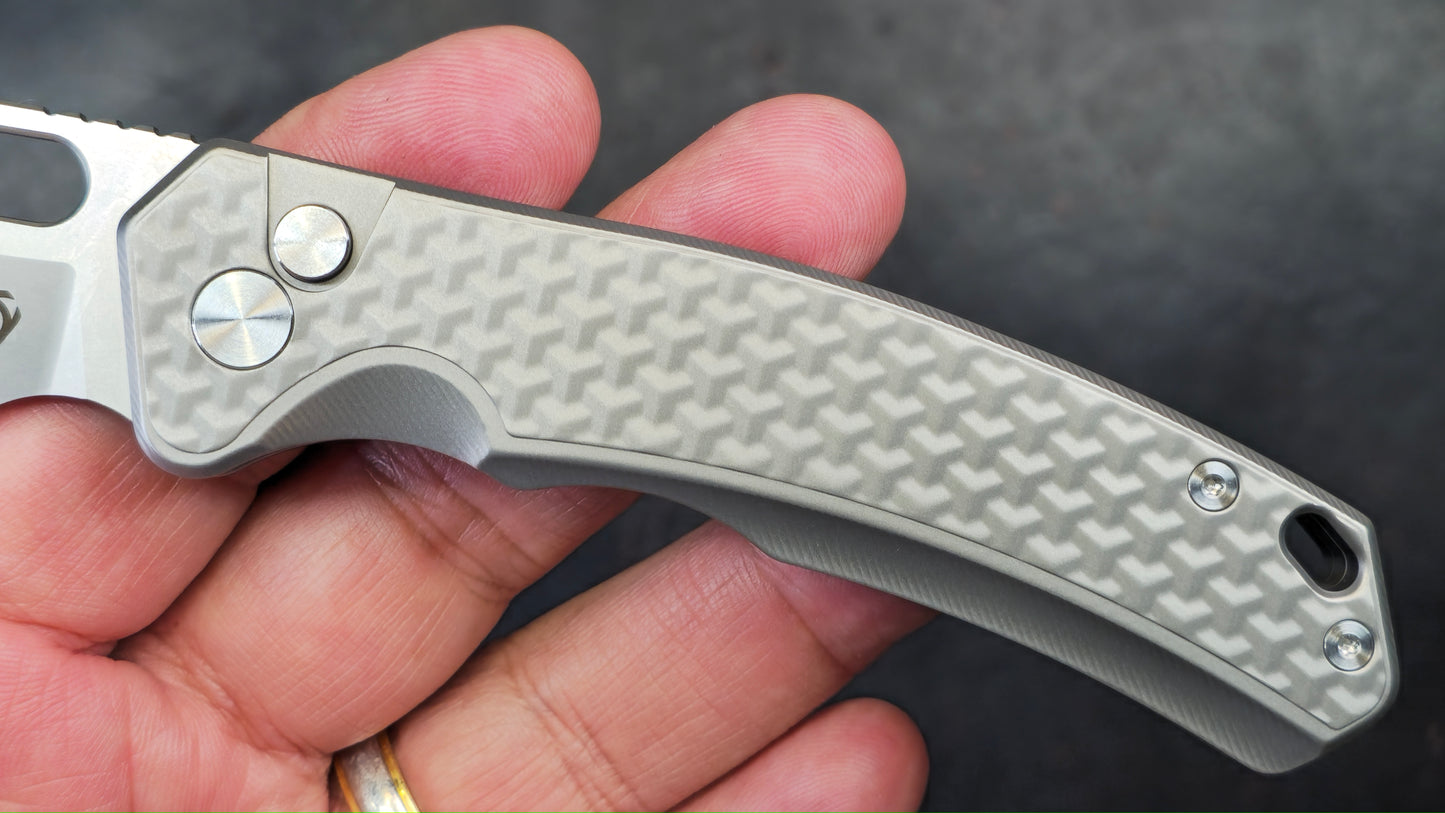 Sixleaf SL-78 Titanium Handle 14C28N Blade (NEW)