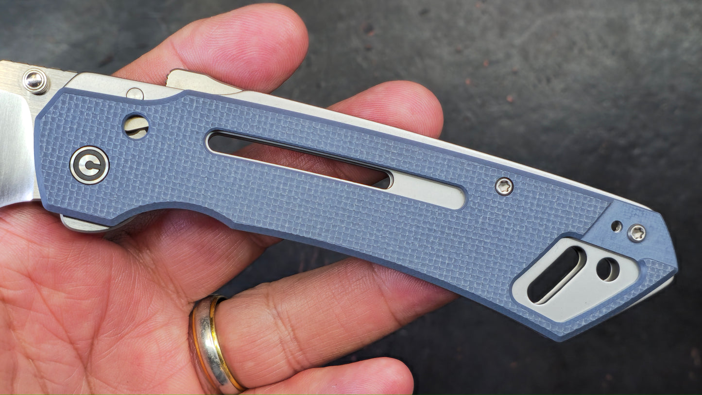 Civivi Buster Blue Coarse G10 Handle Nitro-V (NEW)