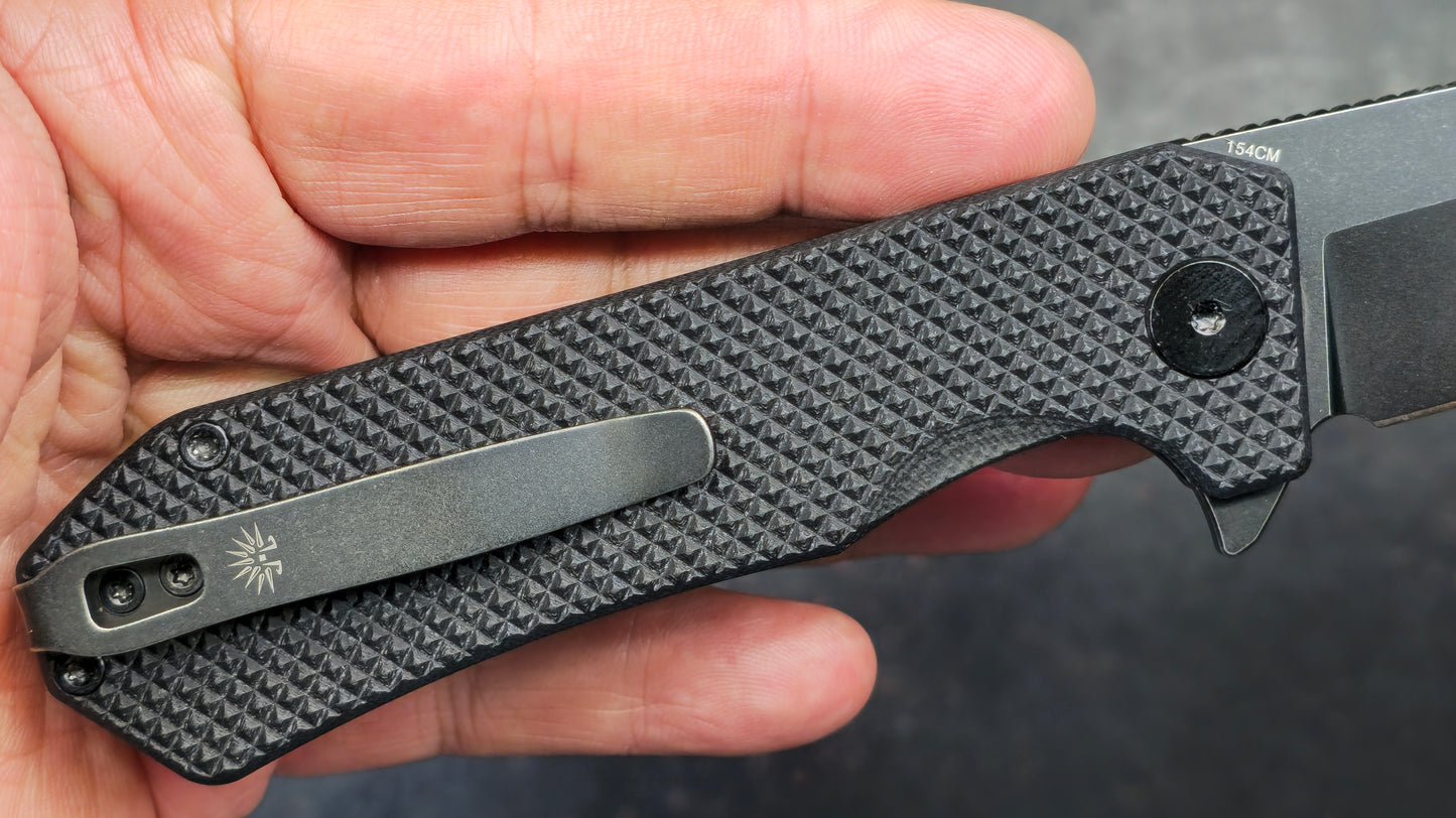 Off-Grid Enforcer Textured G-10 154CM (NEW)