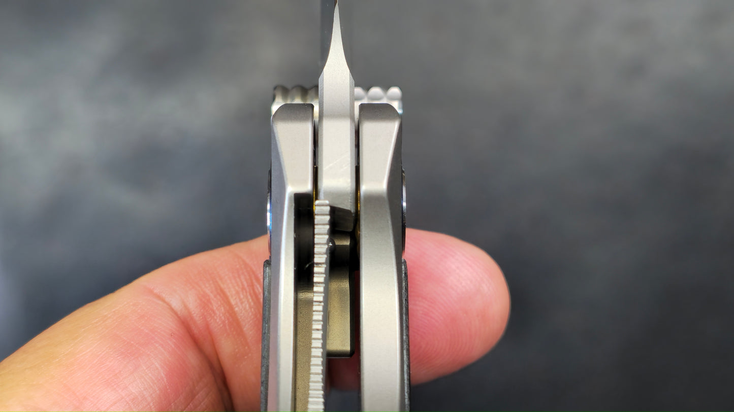 Sixleaf SL-79 Titanium Carbon Fiber 10CR15MOV (NEW)