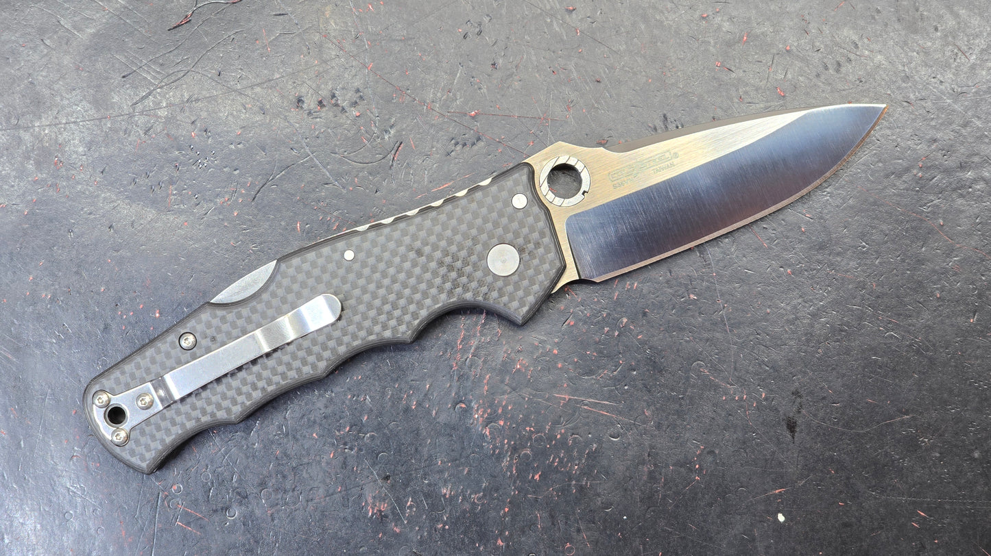 Cold Steel Silver Eye Carbon Fiber S35VN (NEW / MODIFIED)