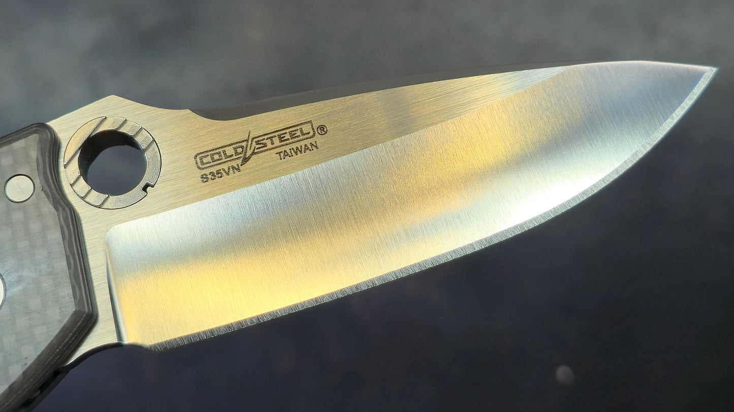 Cold Steel Silver Eye Carbon Fiber S35VN (NEW / MODIFIED)