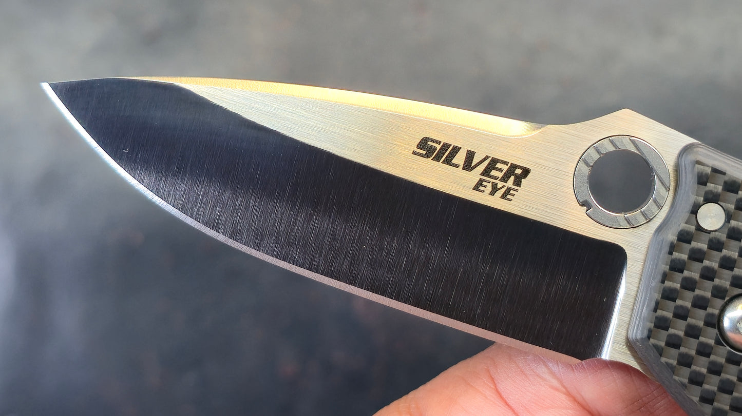 Cold Steel Silver Eye Carbon Fiber S35VN (NEW / MODIFIED)