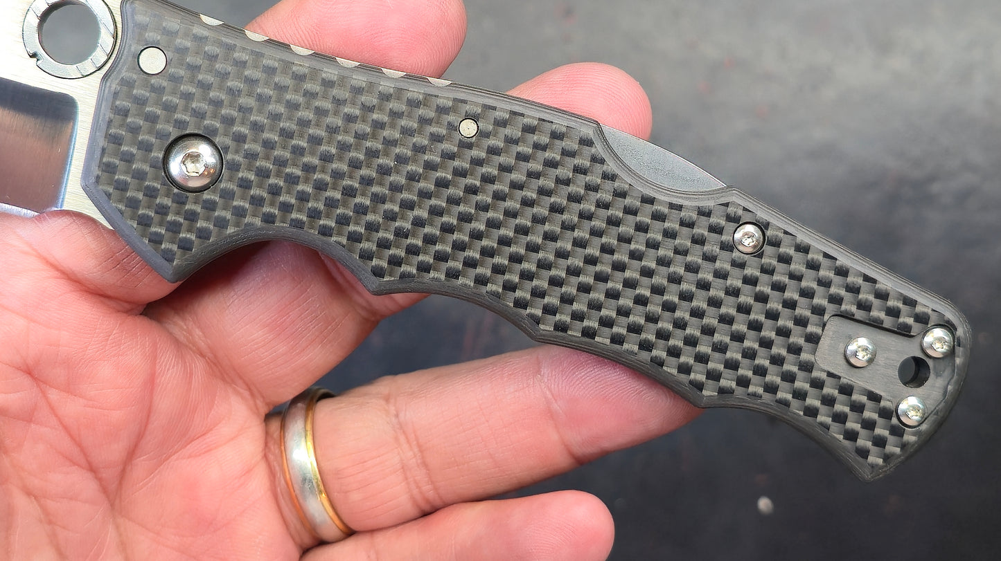 Cold Steel Silver Eye Carbon Fiber S35VN (NEW / MODIFIED)