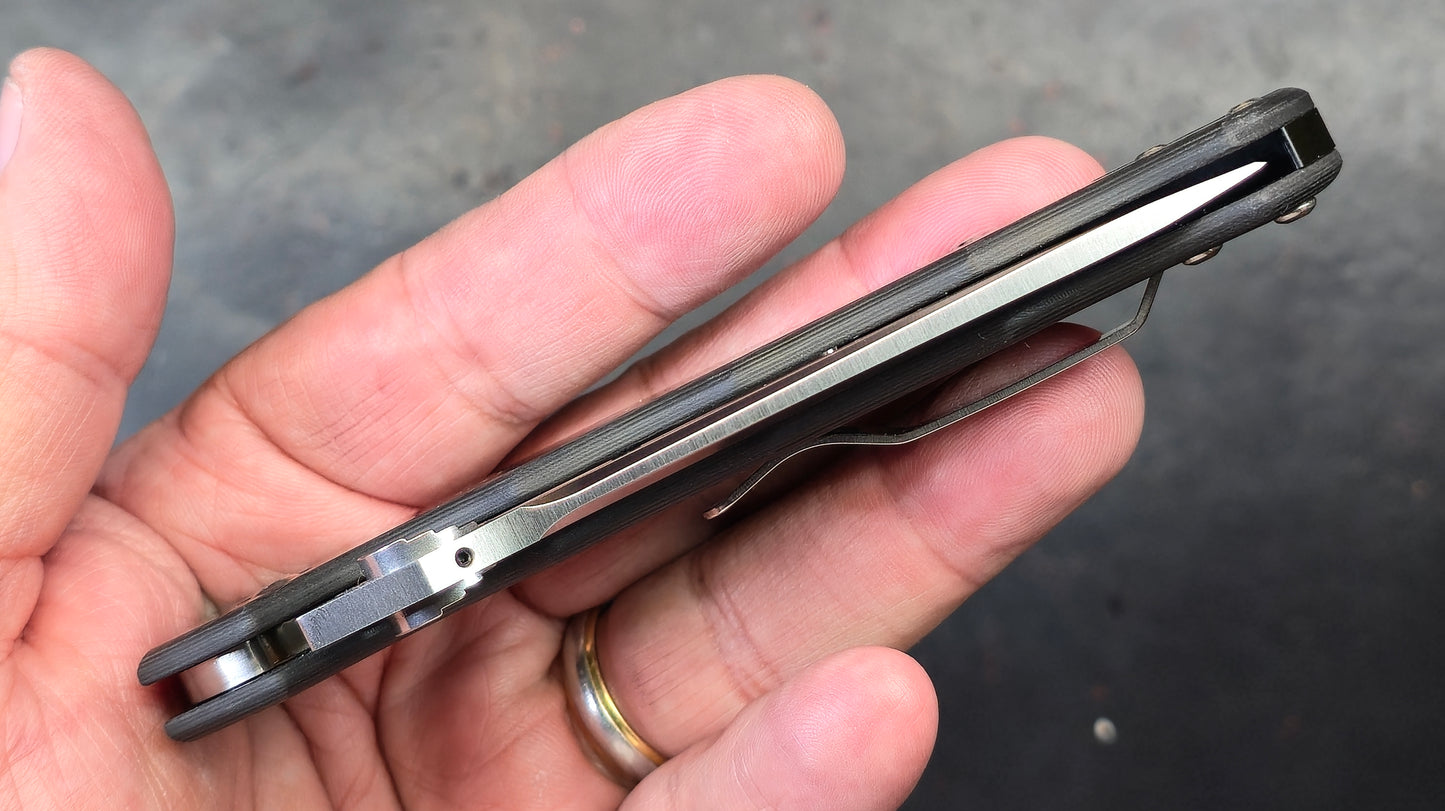 Cold Steel Silver Eye Carbon Fiber S35VN (NEW / MODIFIED)
