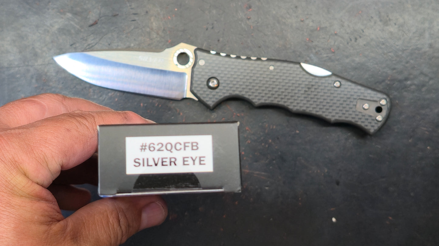 Cold Steel Silver Eye Carbon Fiber S35VN (NEW / MODIFIED)