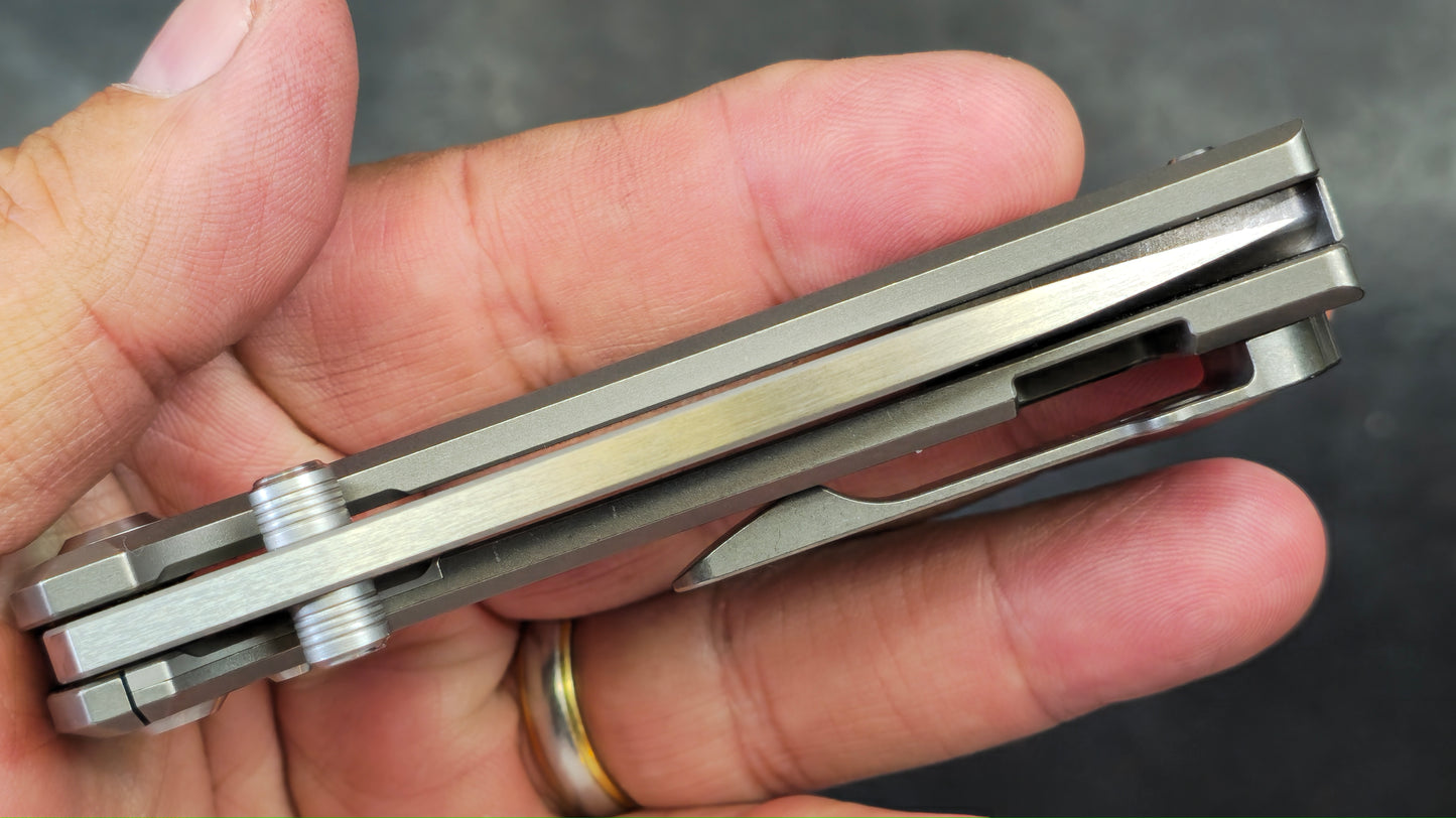 Chaves Knives RCK9 Titanium Handle M390 (NEW)