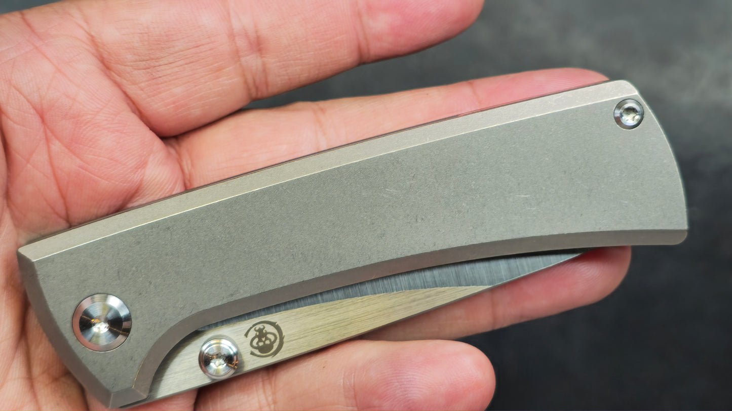 Chaves Knives RCK9 Titanium Handle M390 (NEW)
