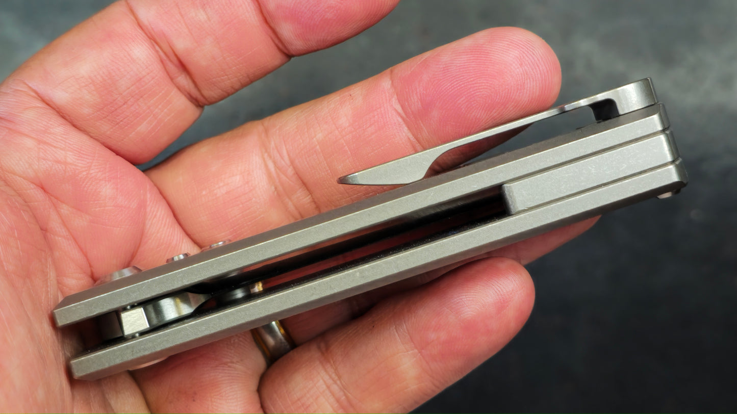 Chaves Knives RCK9 Titanium Handle M390 (NEW)