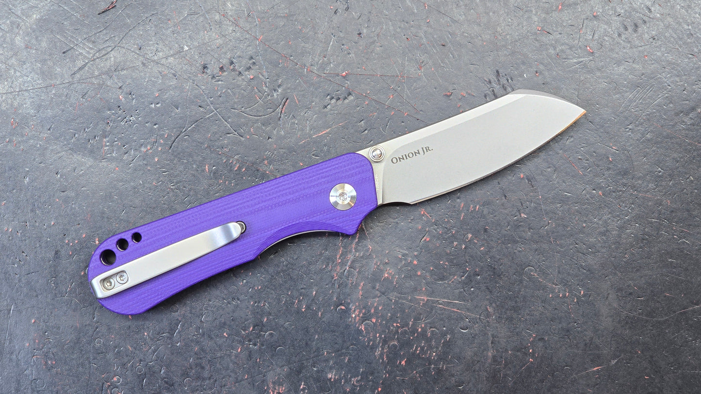 Civivi Crabby Purple G10 Handle 14C28N (NEW)