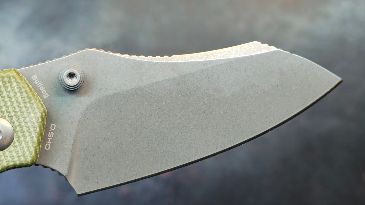 Kizer Bulldog Micarta Handle Nitro-V (NEW)