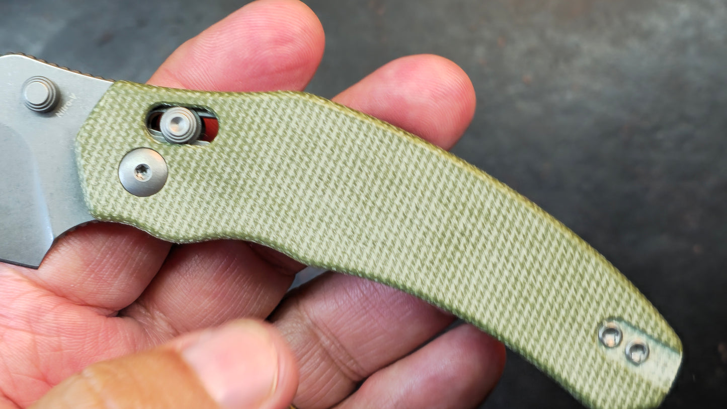 Kizer Bulldog Micarta Handle Nitro-V (NEW)