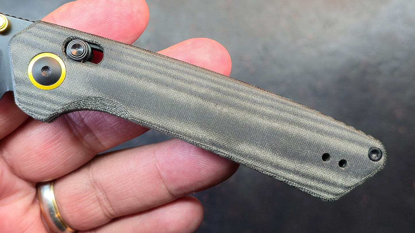 Kizer Madrac Black Micarta Handle Nitro-V (NEW)