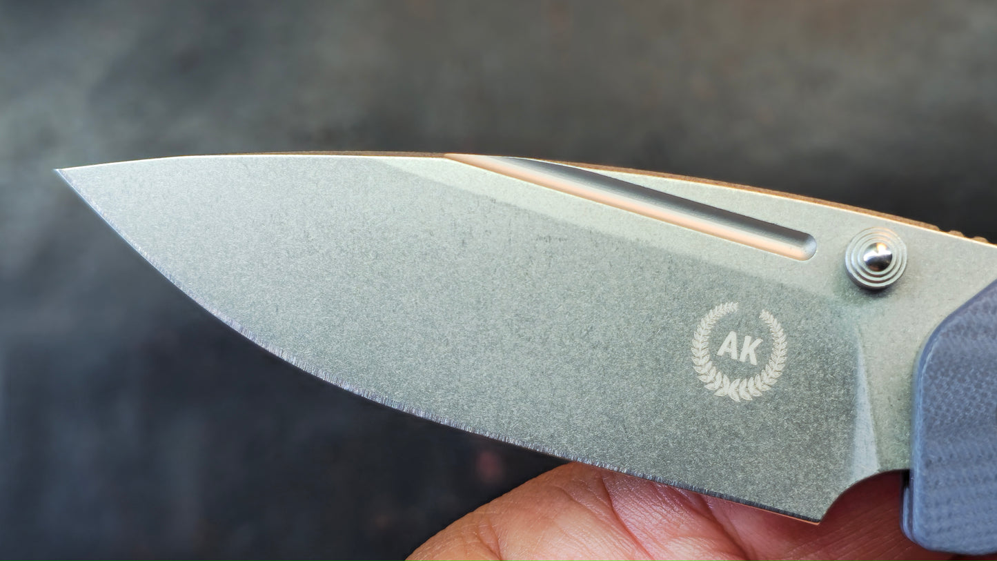 Asher Spiro G10 S35VN (NEW)