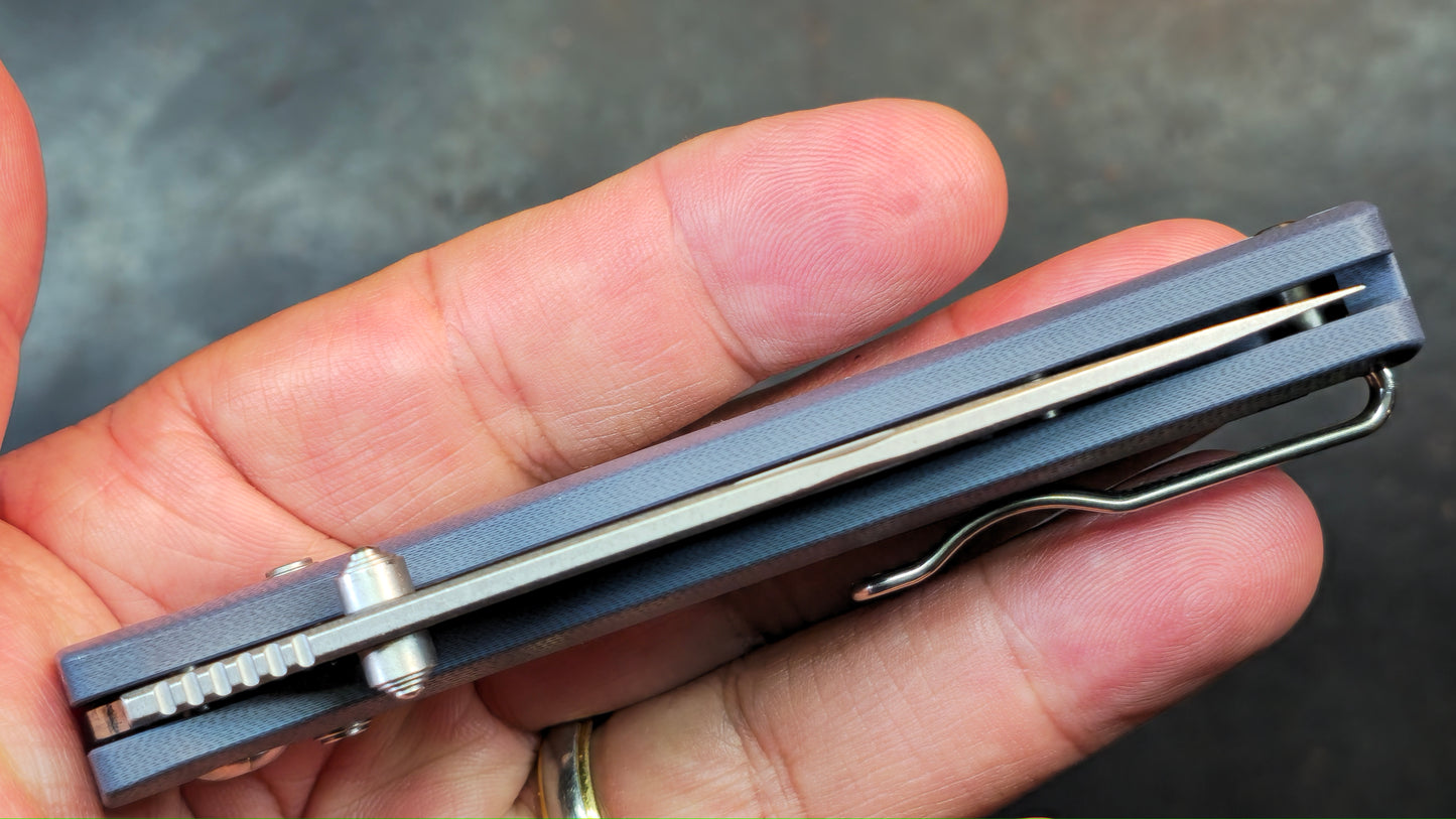 Asher Spiro G10 S35VN (NEW)