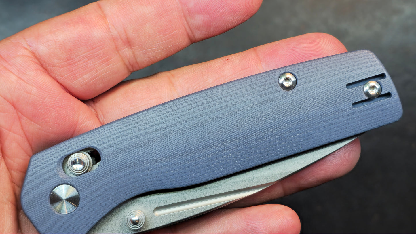 Asher Spiro G10 S35VN (NEW)