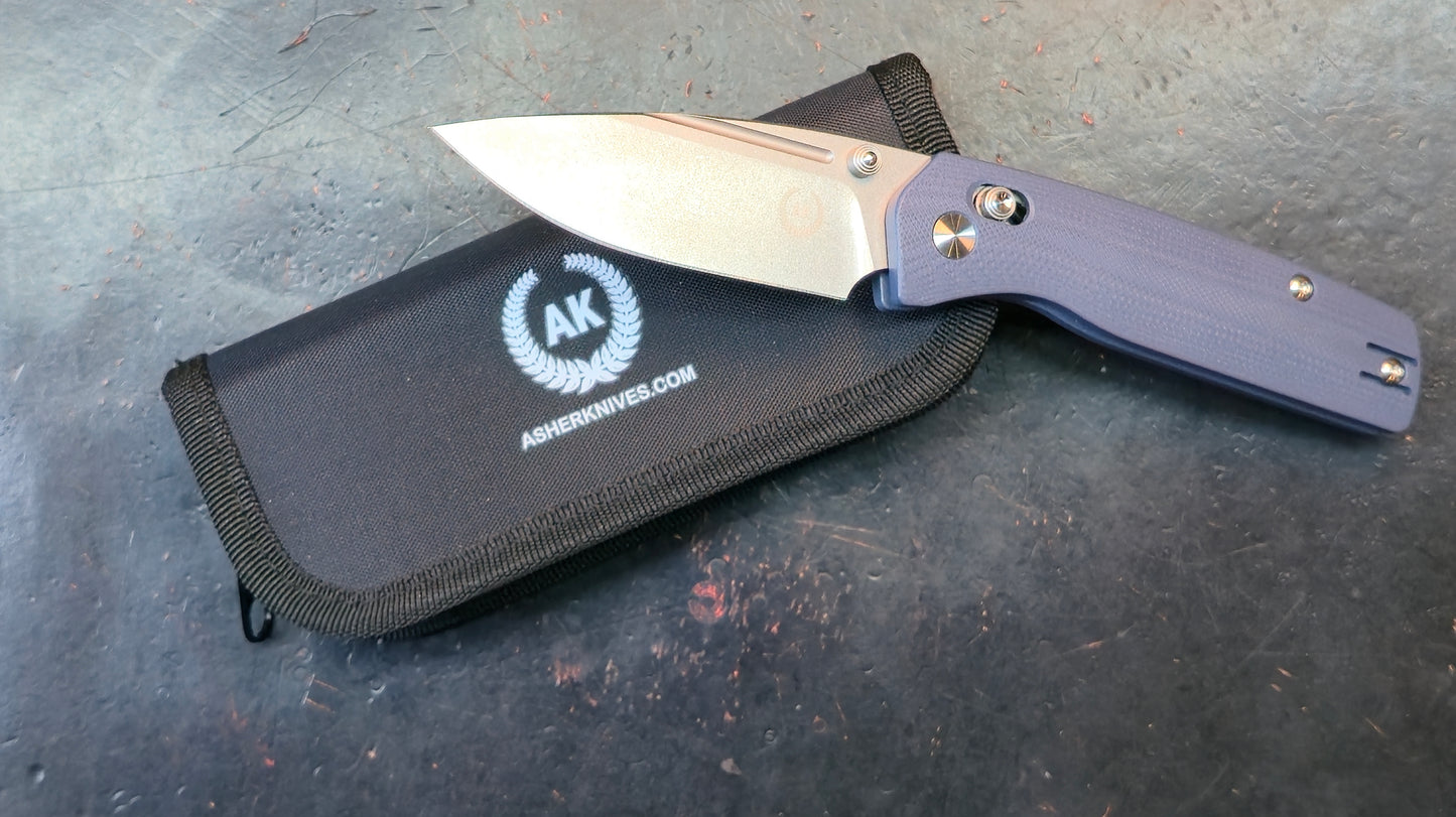 Asher Spiro G10 S35VN (NEW)