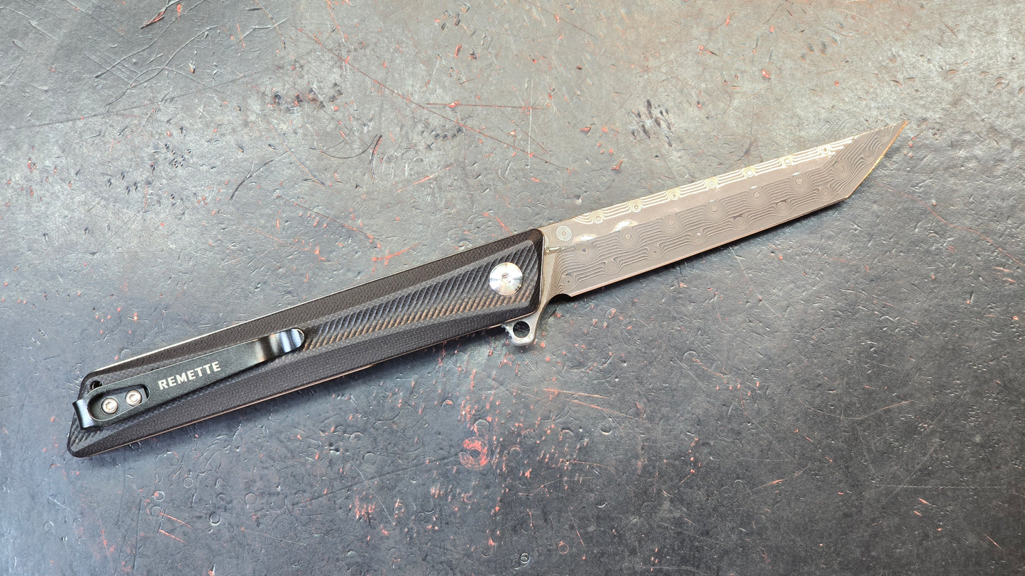Remette GD22K G10 Damascus (NEW)