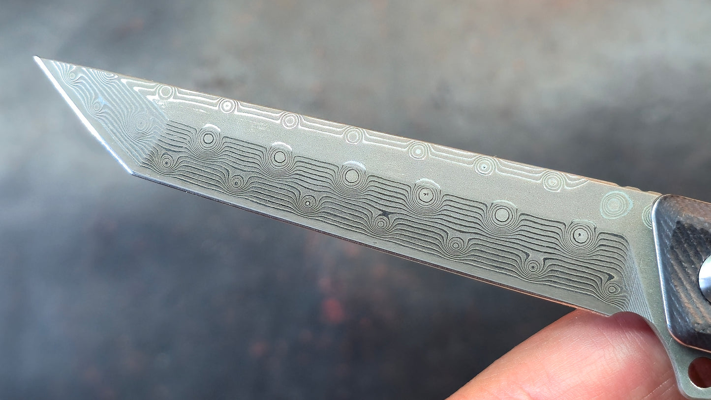 Remette GD22K G10 Damascus (NEW)