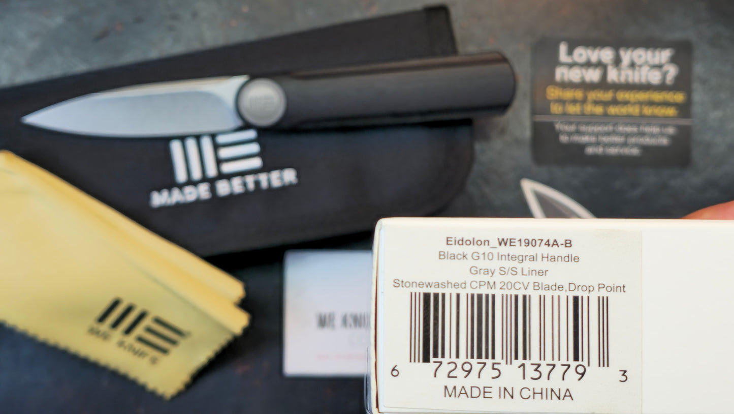 WeKnife Eidolon Integral G10 CPM-20CV (NEW)