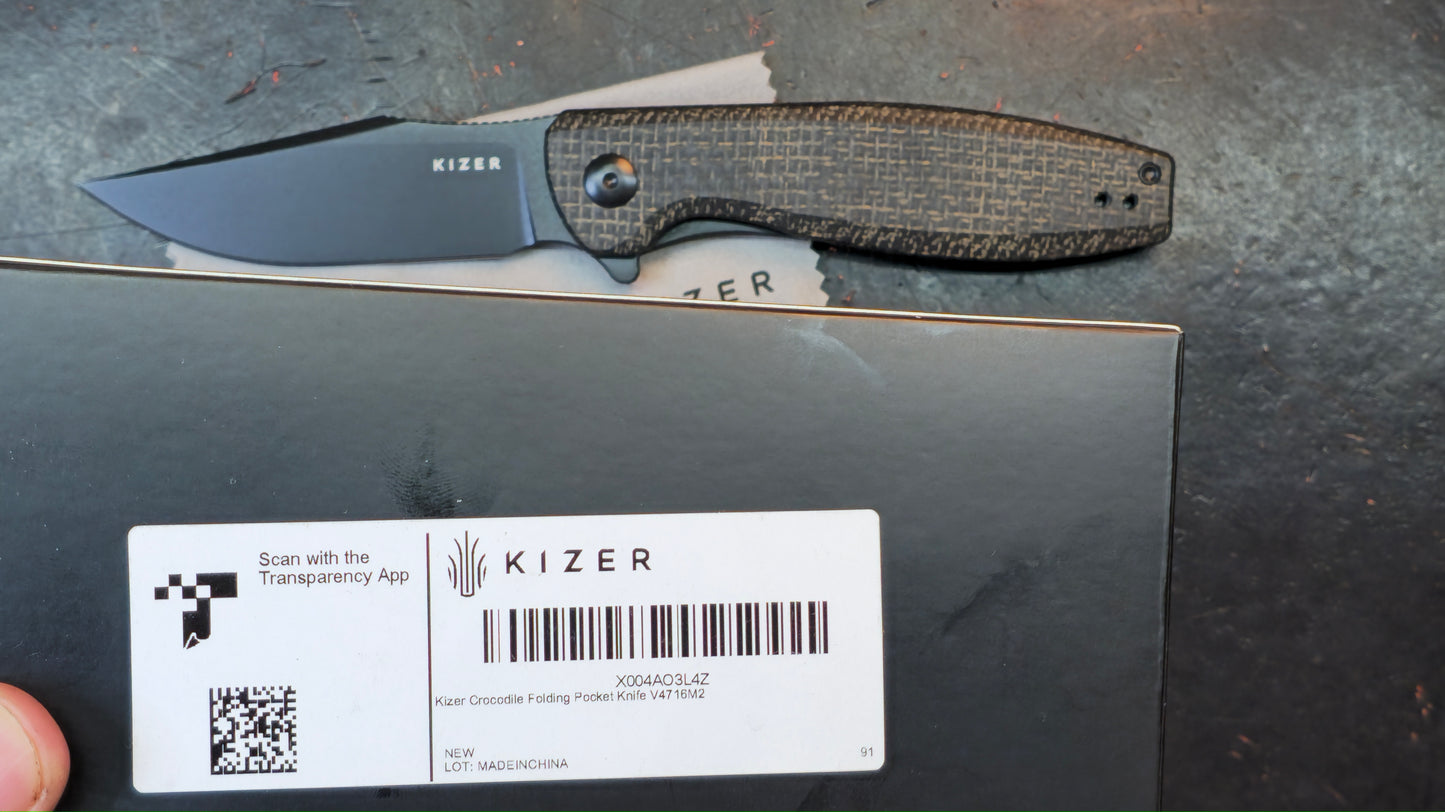 Crocodile | Nitro-V | Micarta (NEW)