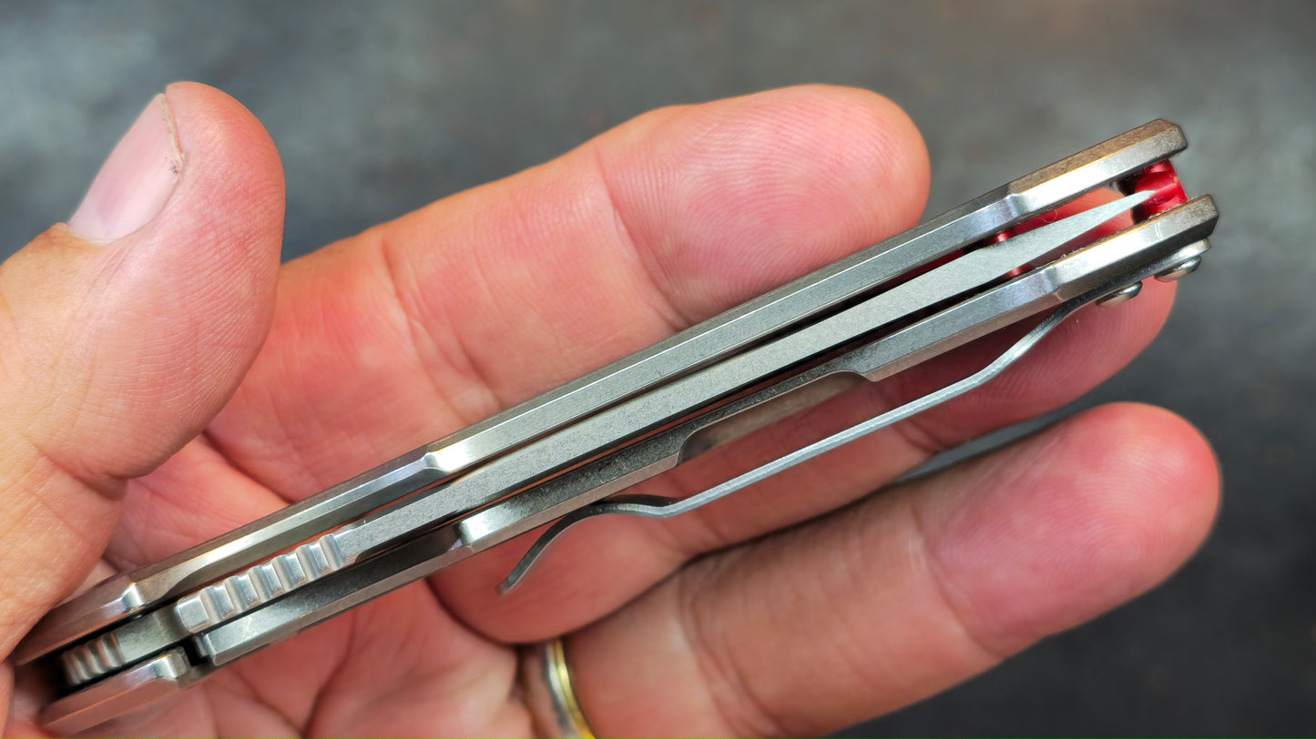Zero Tolerance 0450 Sinkevich Flipper Titanium Handle S35VN (NEW)