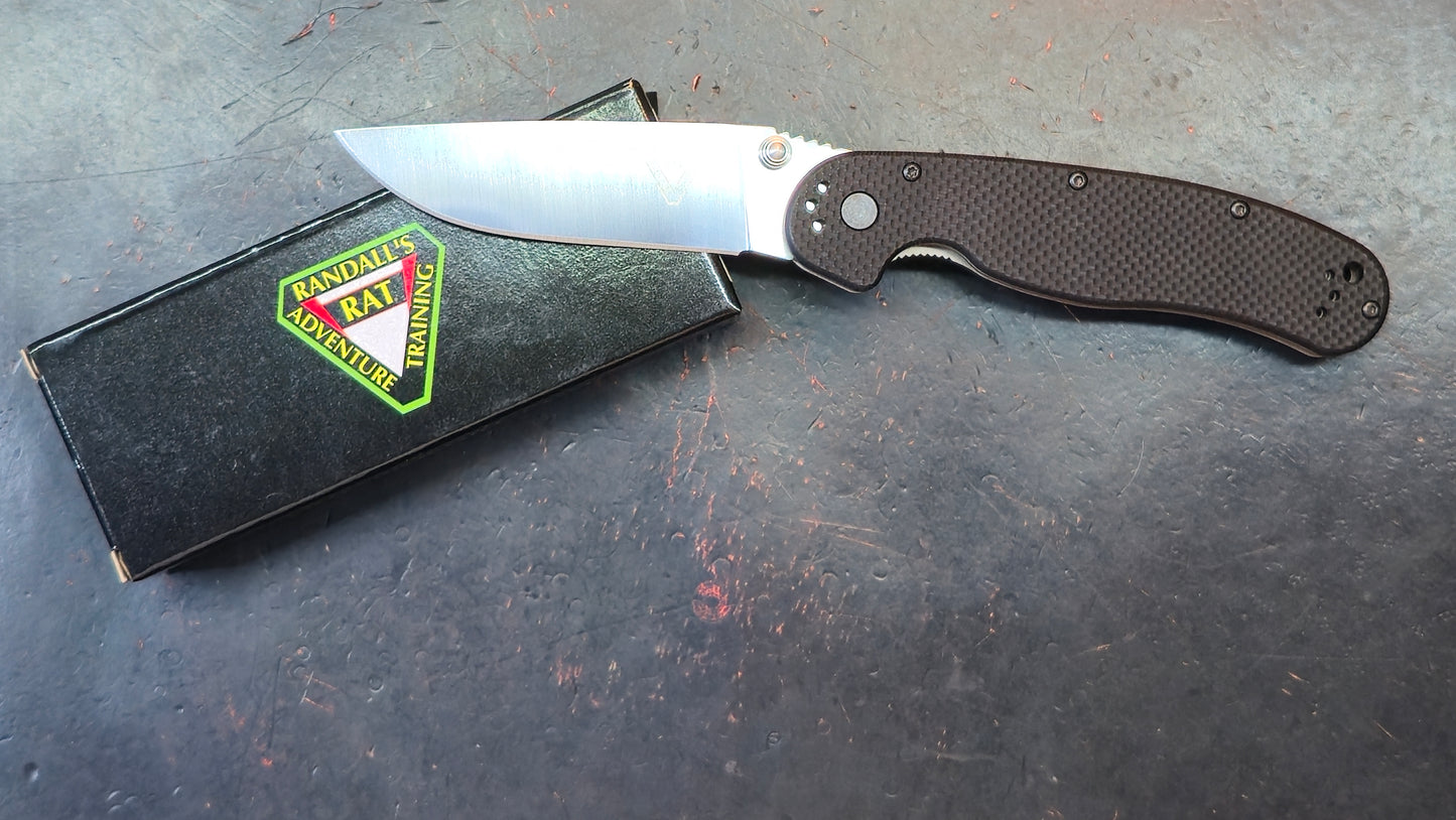 Ontario RAT 1.5 Folding Knife Black G10 Handle Magnacut (NEW)