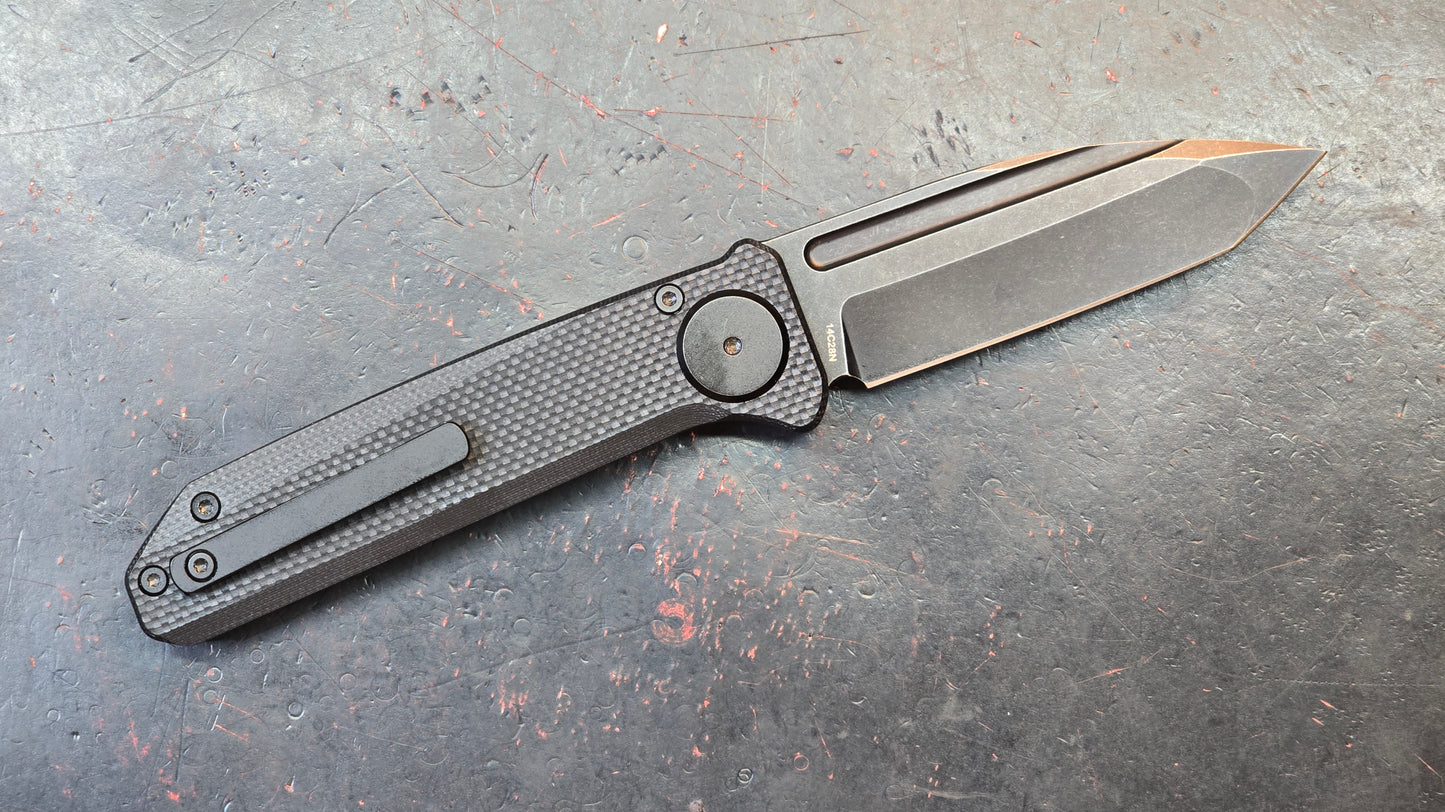 Orion Ares Black Blade/Black G10 14C28N (NEW)