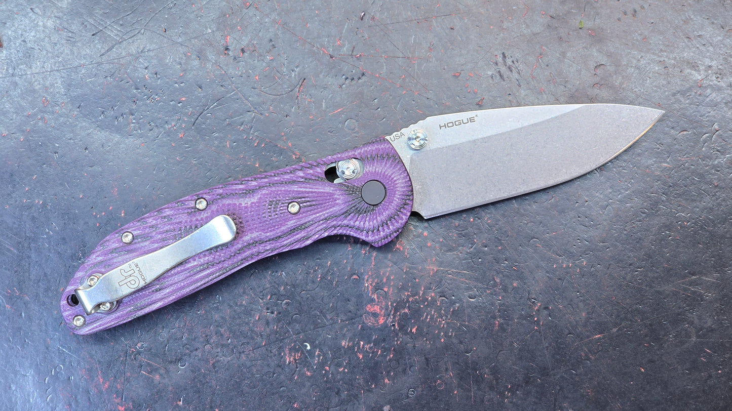 Doug Ritter RSK® Mk1-G2 - G-Mascus® Purple G-10 Handle CPM 20CV (USED)