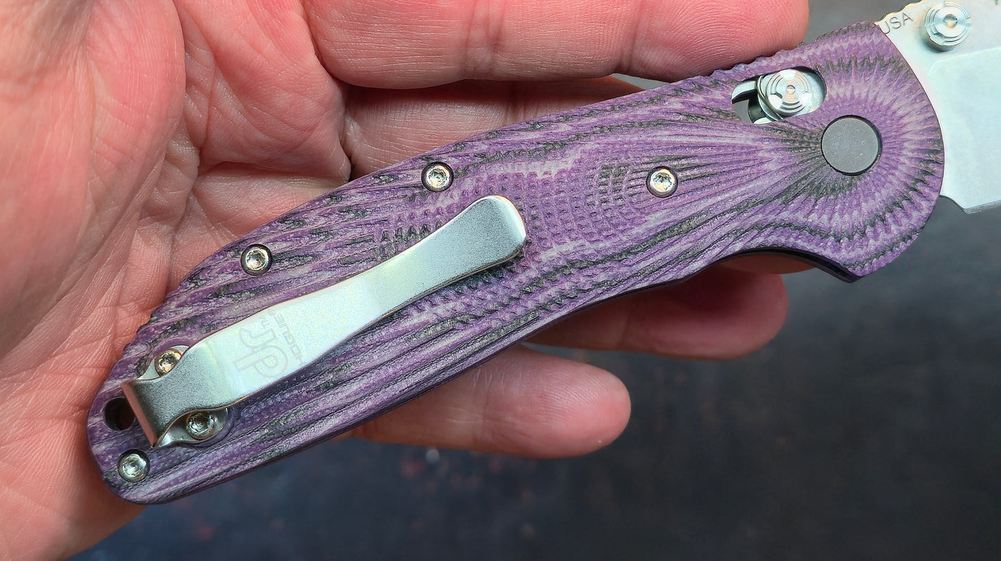 Doug Ritter RSK® Mk1-G2 - G-Mascus® Purple G-10 Handle CPM 20CV (USED)