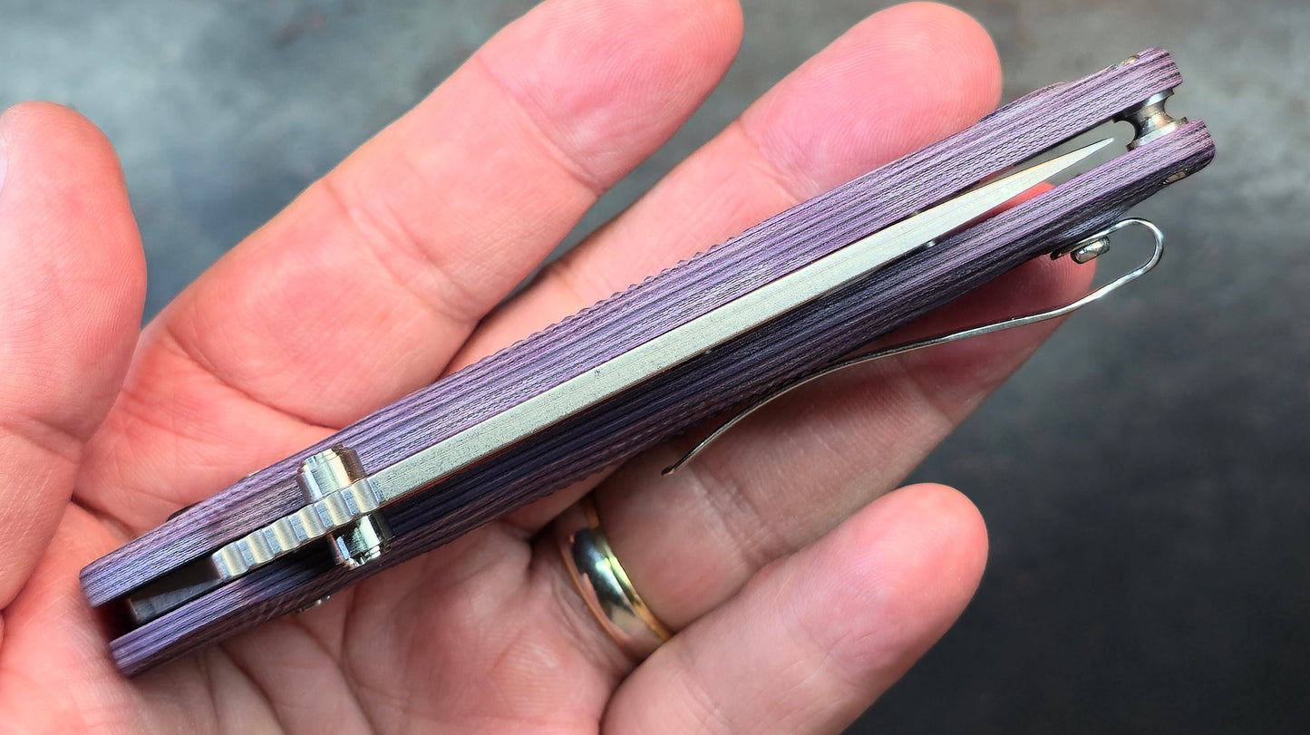 Doug Ritter RSK® Mk1-G2 - G-Mascus® Purple G-10 Handle CPM 20CV (USED)