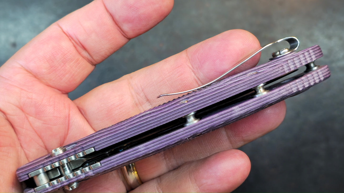 Doug Ritter RSK® Mk1-G2 - G-Mascus® Purple G-10 Handle CPM 20CV (USED)