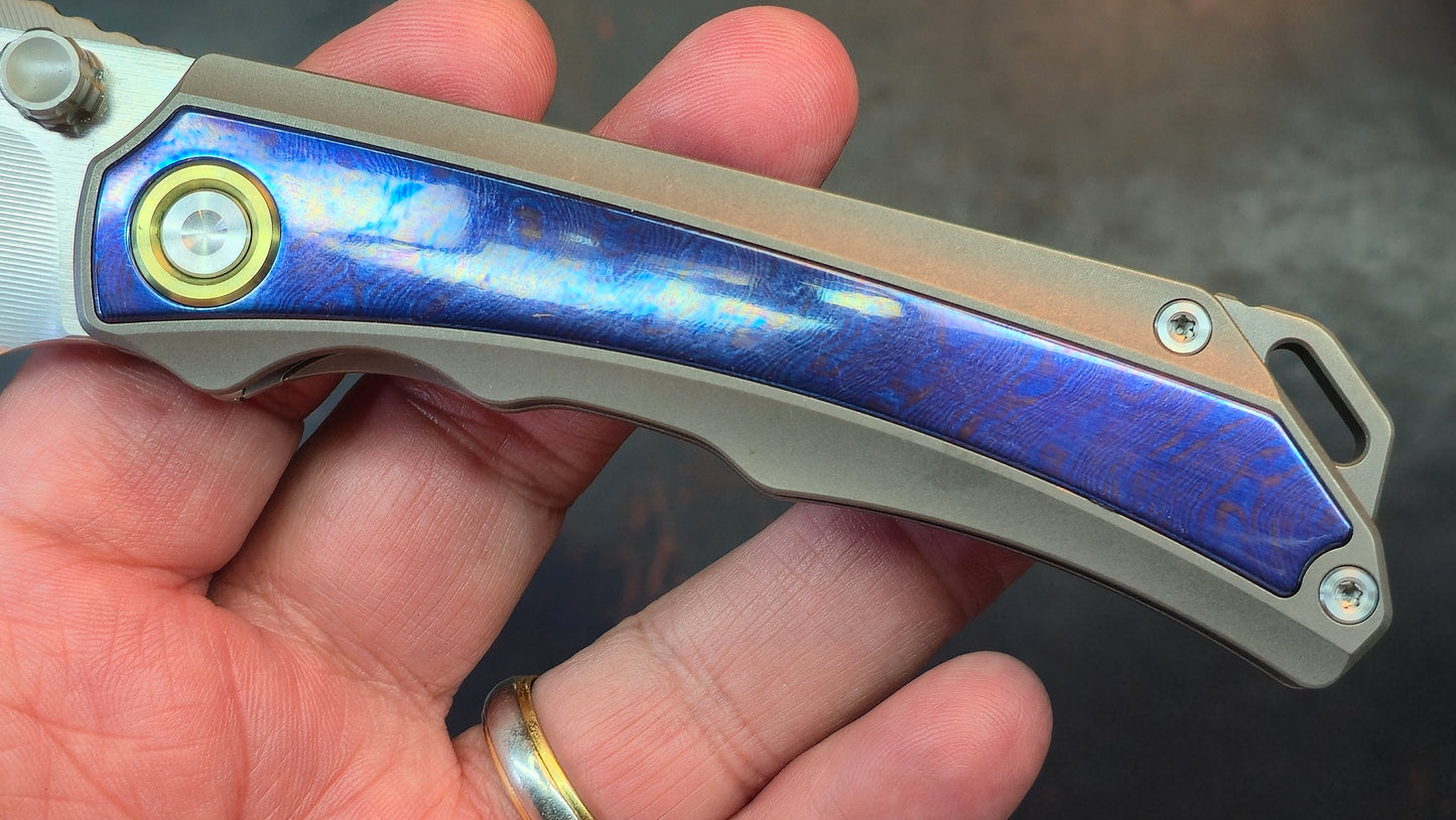 YJGDCN YJ2524 Titanium Timascus M390