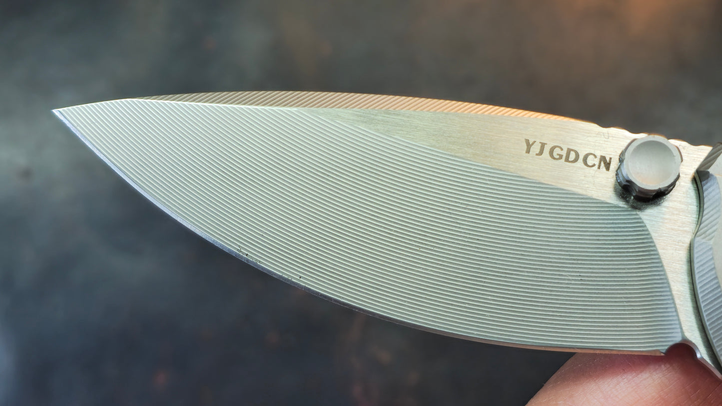 YJGDCN YJ2526 Titanium Timascus M390