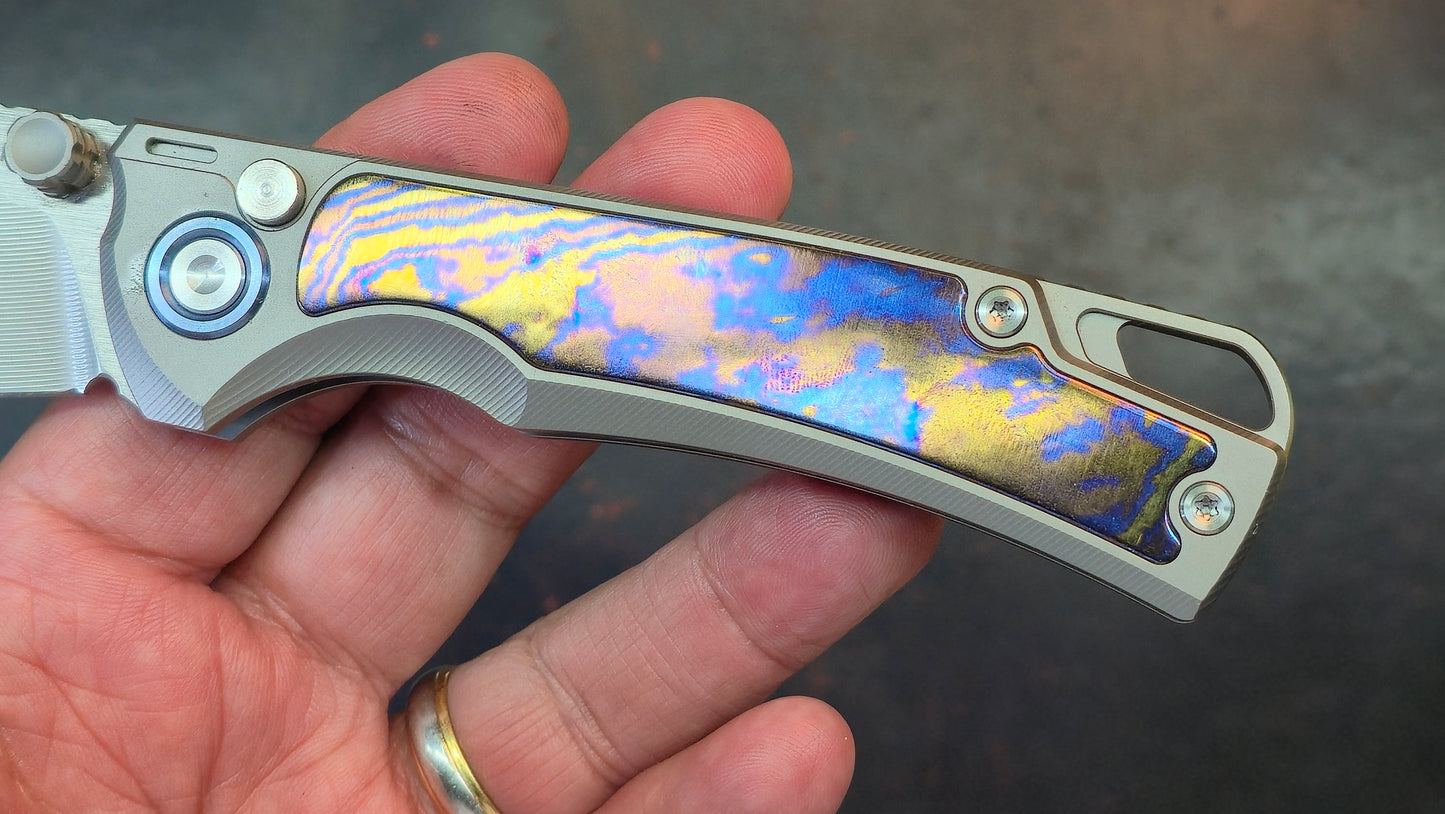 YJGDCN YJ2526 Titanium Timascus M390