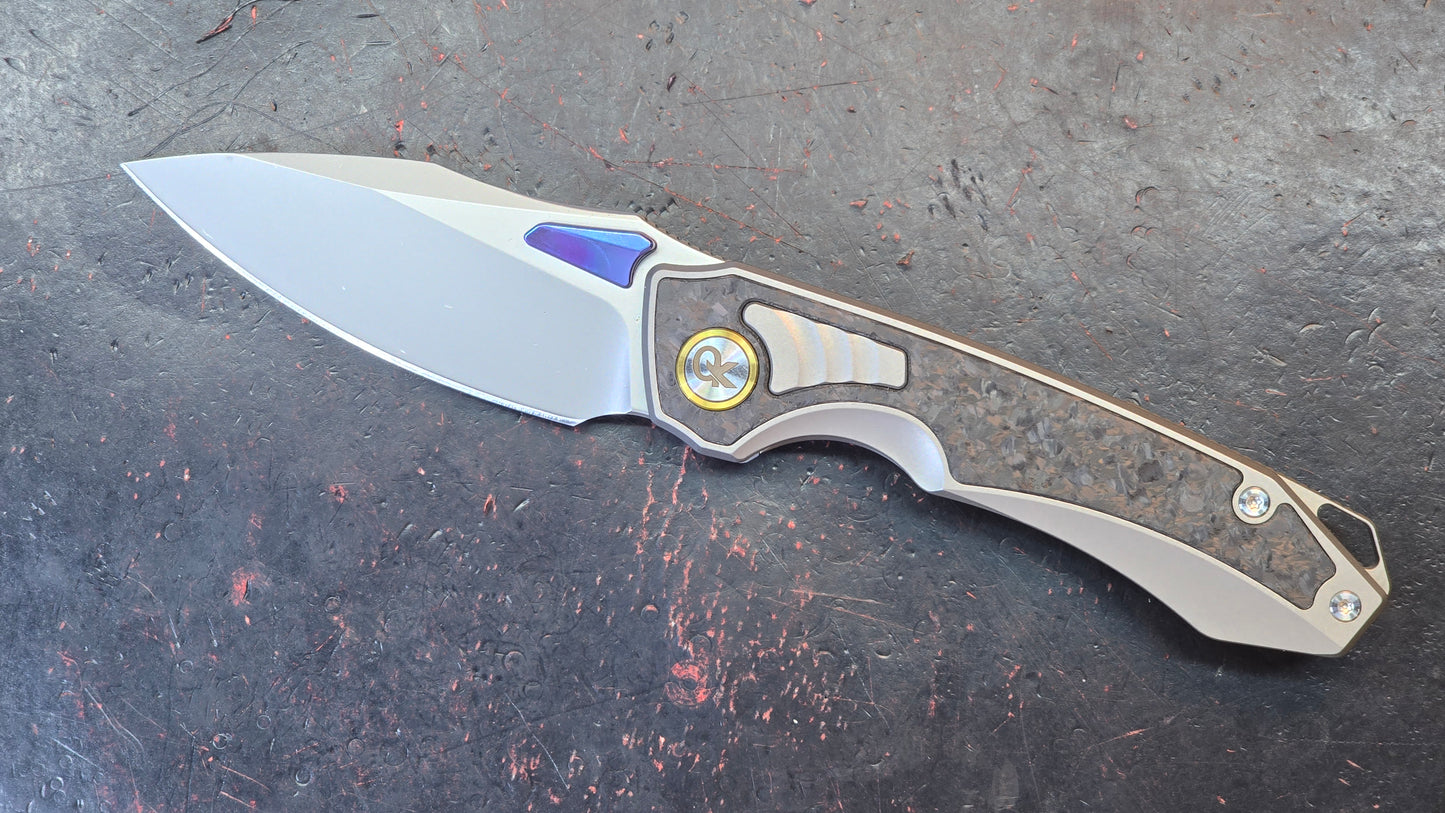 QK 001 Titanium Carbon Fiber 14C28N