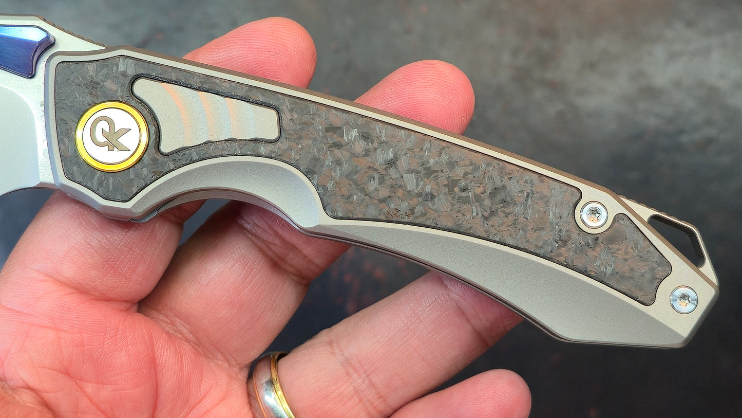 QK 001 Titanium Carbon Fiber 14C28N