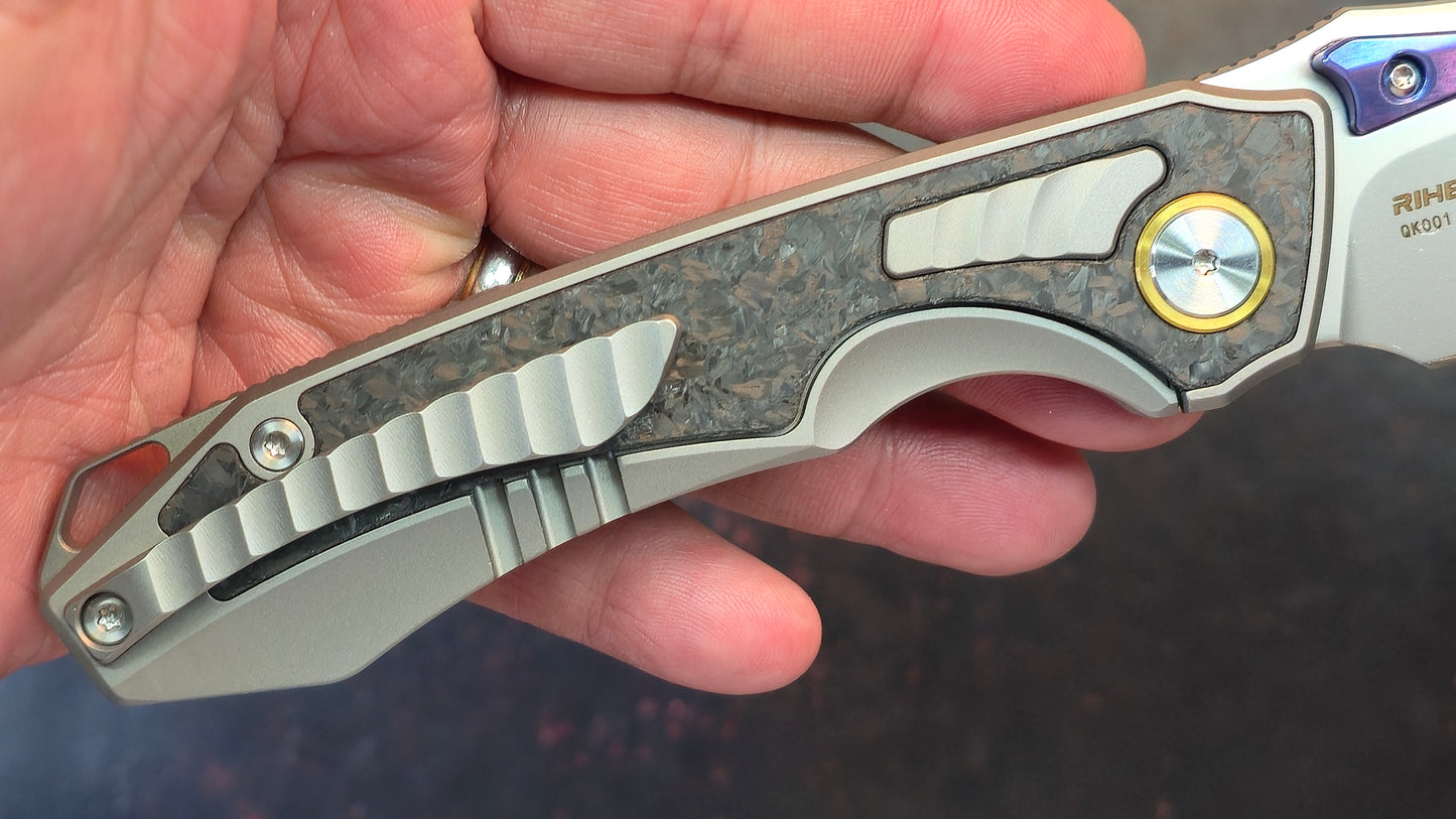 QK 001 Titanium Carbon Fiber 14C28N