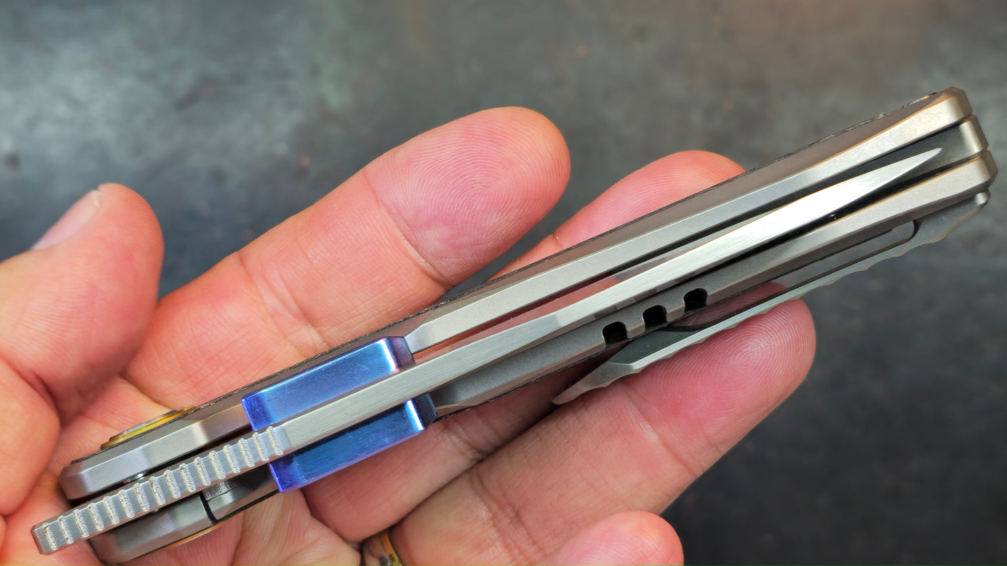 QK 001 Titanium Carbon Fiber 14C28N