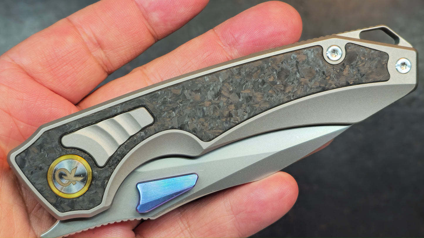 QK 001 Titanium Carbon Fiber 14C28N