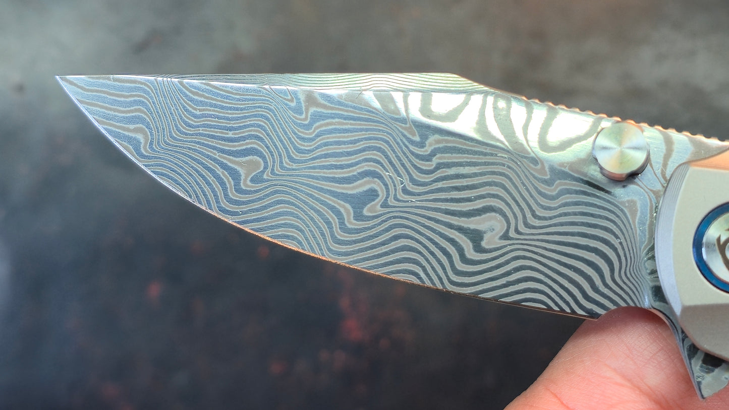 Sixleaf SL-85 Titanium Timascus RWL34+PMC24