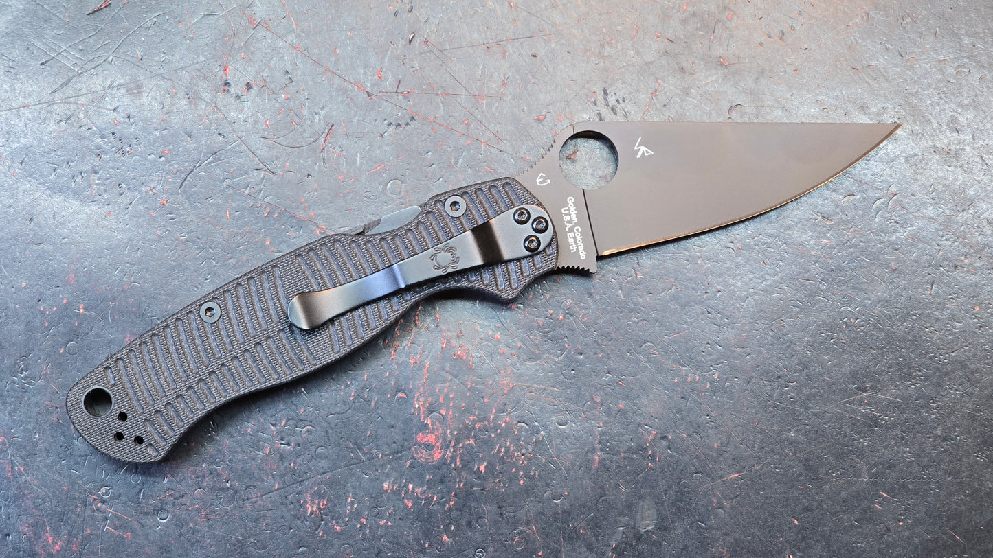 Spyderco Para 2 SALT G-10 Magnacut