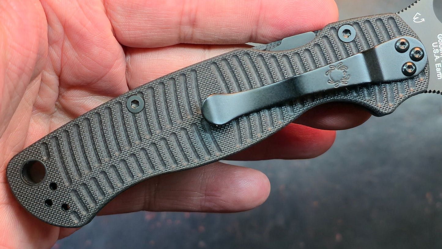 Spyderco Para 2 SALT G-10 Magnacut